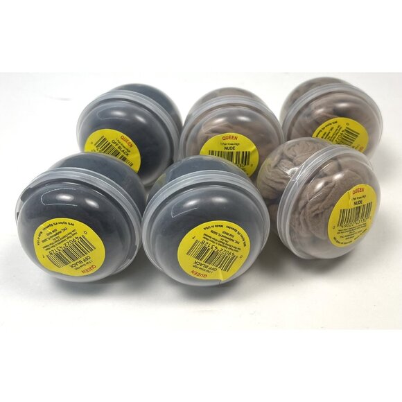 VTG Lot 12 Queen Size KNEE-HIGHS Hosiery Pantyhose Various Colors Brands NIP NEW - Picture 2 of 6